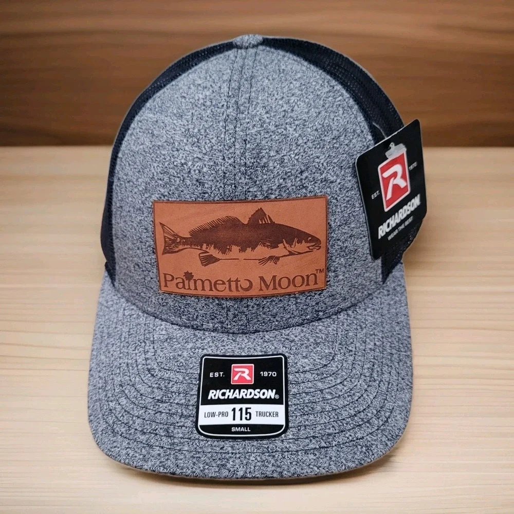 Palmetto Moon Truckers Hat Mesh Back Small Snap Back Richardson NWT‎ Outdoors